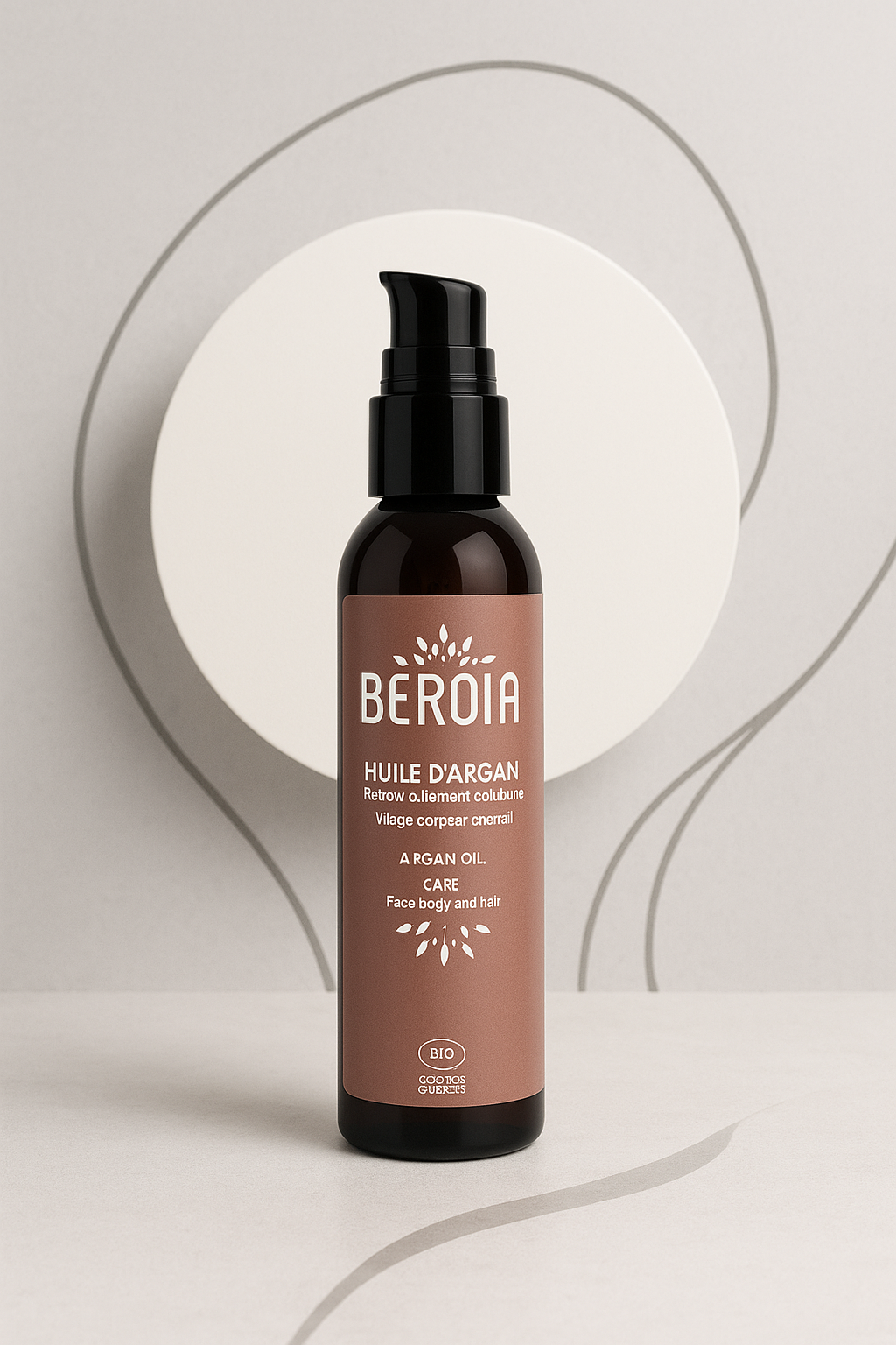 🌿 Huile d’Argan Pure & Bio – Élixir de Beauté Naturel pour Peaux Matures