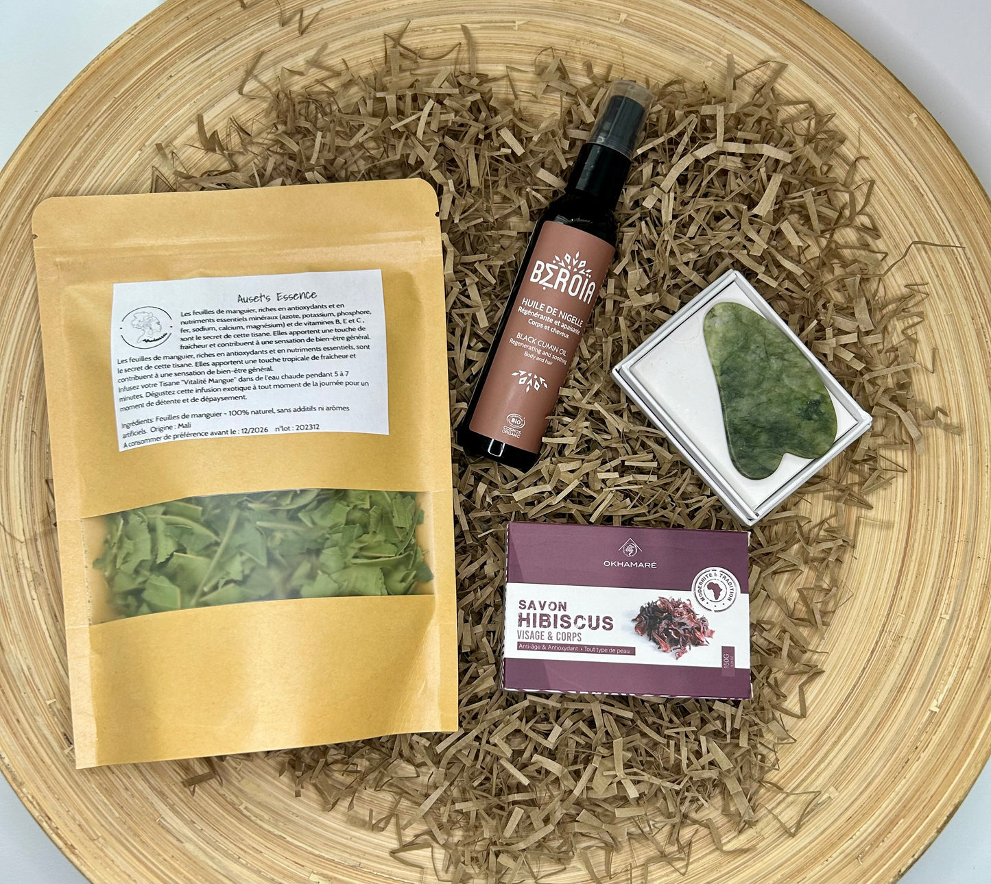 Coffret Fête des Mères huile, savon, tisane et massage face