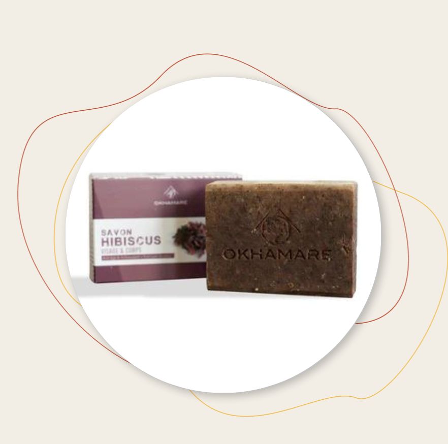 Savon Hibiscus Okhamaré