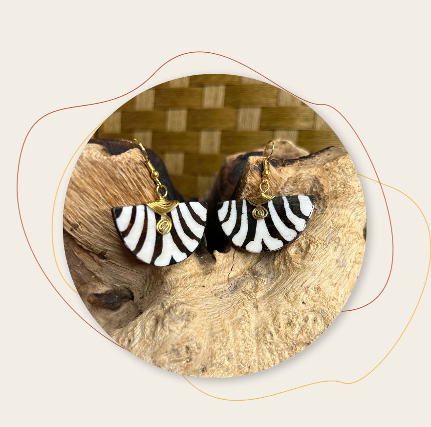 Tilali - Boucles d'oreilles Asase Yaa