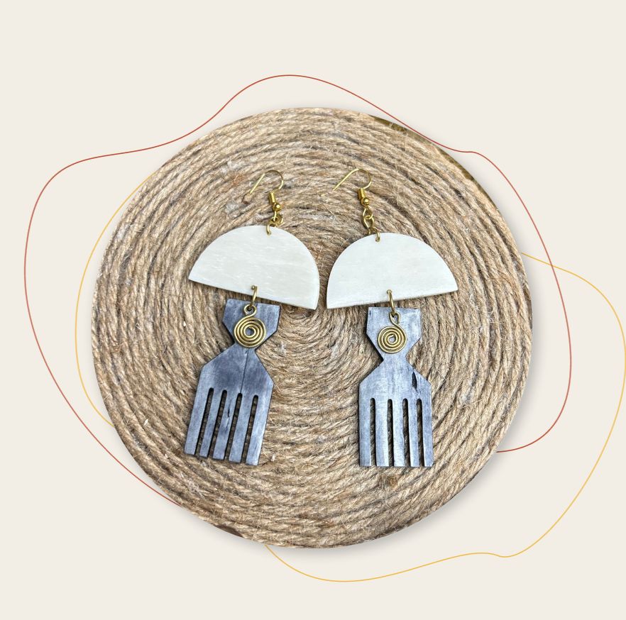 Tilali - Boucles d'oreilles Bomo Rambi