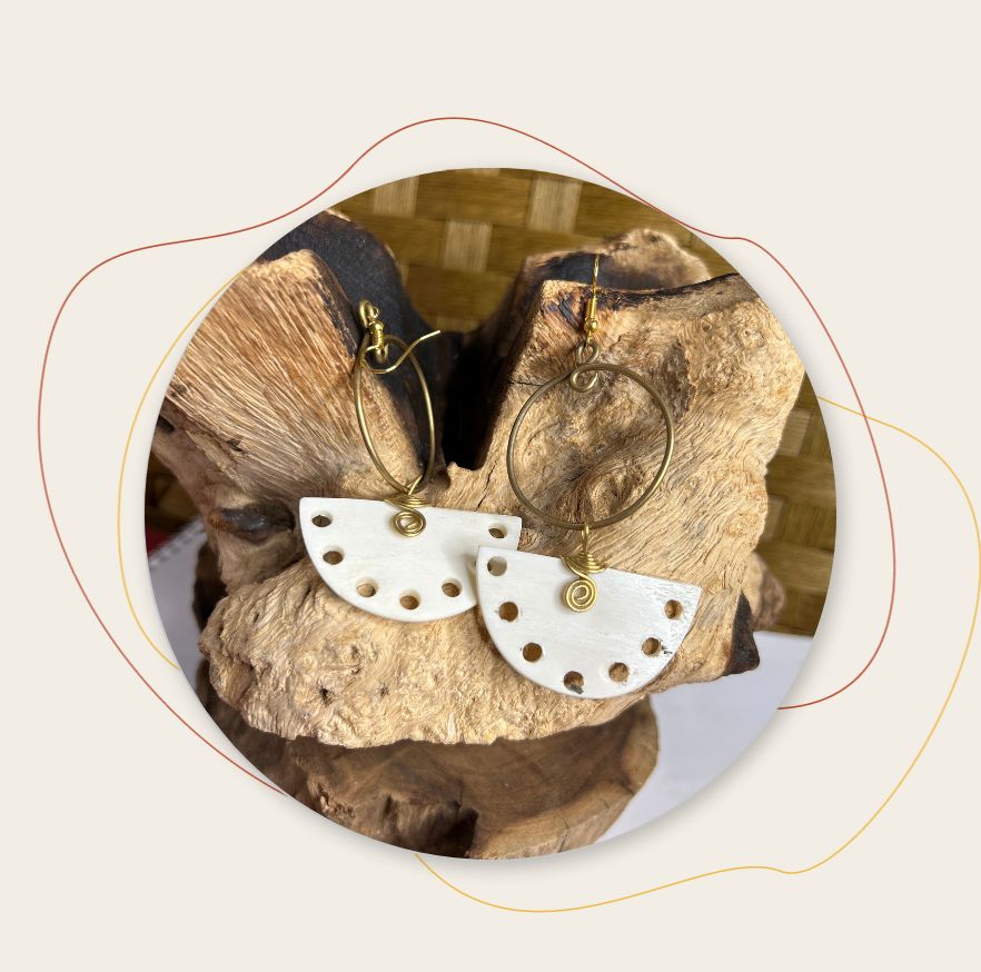Tilali - Boucles d'oreilles Hathor