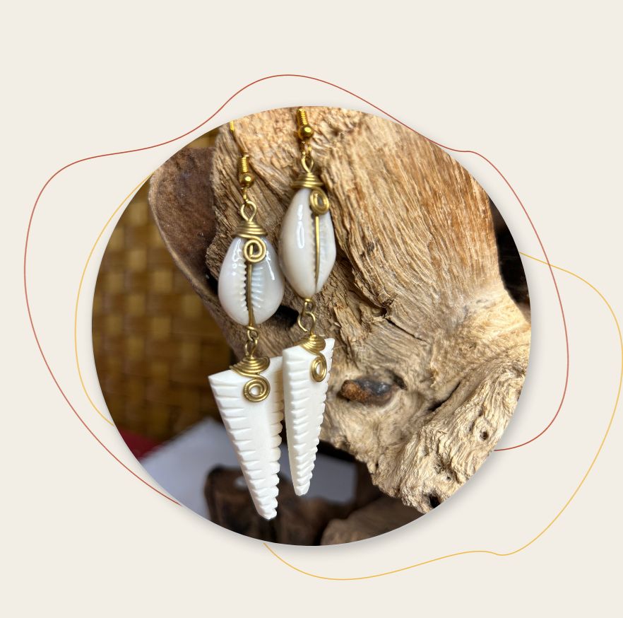Tilali - Boucles d'oreilles Maât