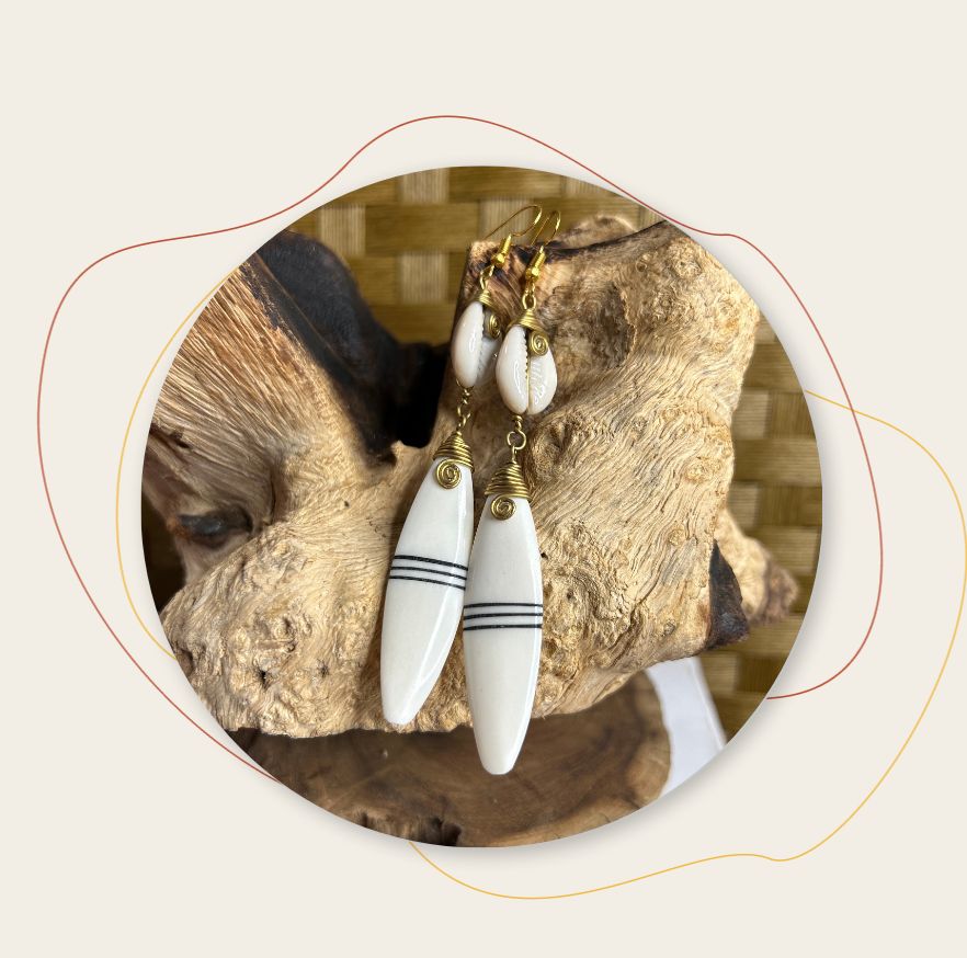 Tilali - Boucles d'oreilles Mawu