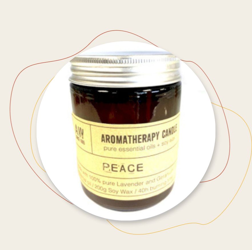 Bougie Aromathérapie 200g - Havre De Paix