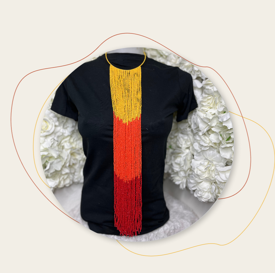 Collier Africain petites perles