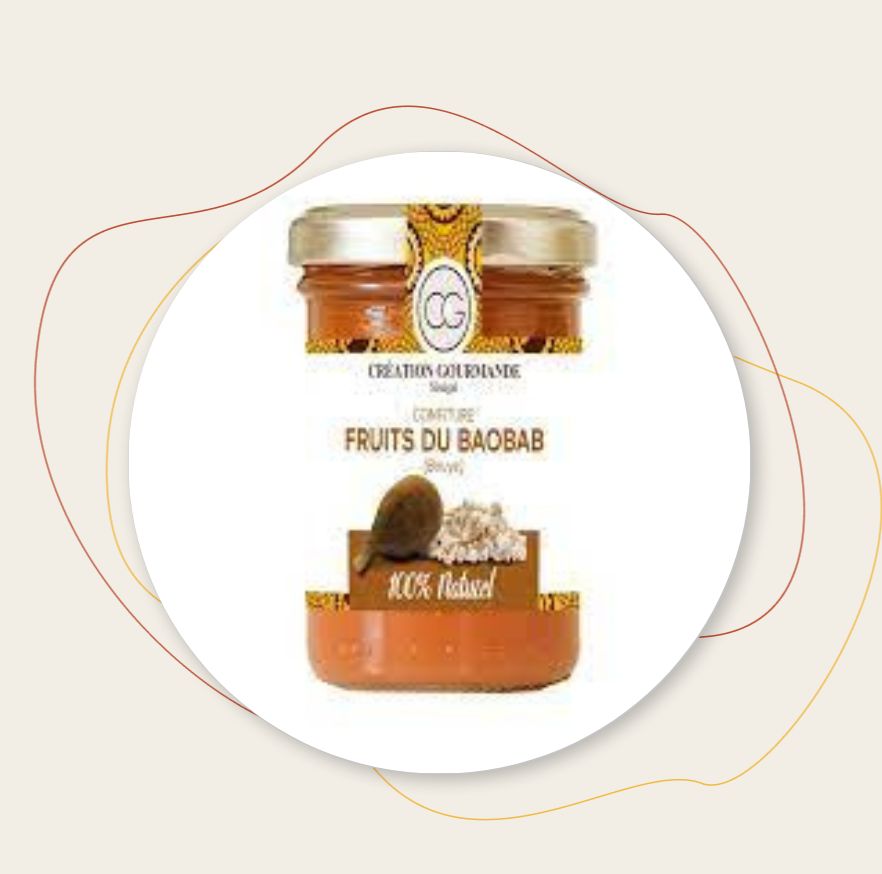 Confiture fruit du baobab Création gourmande