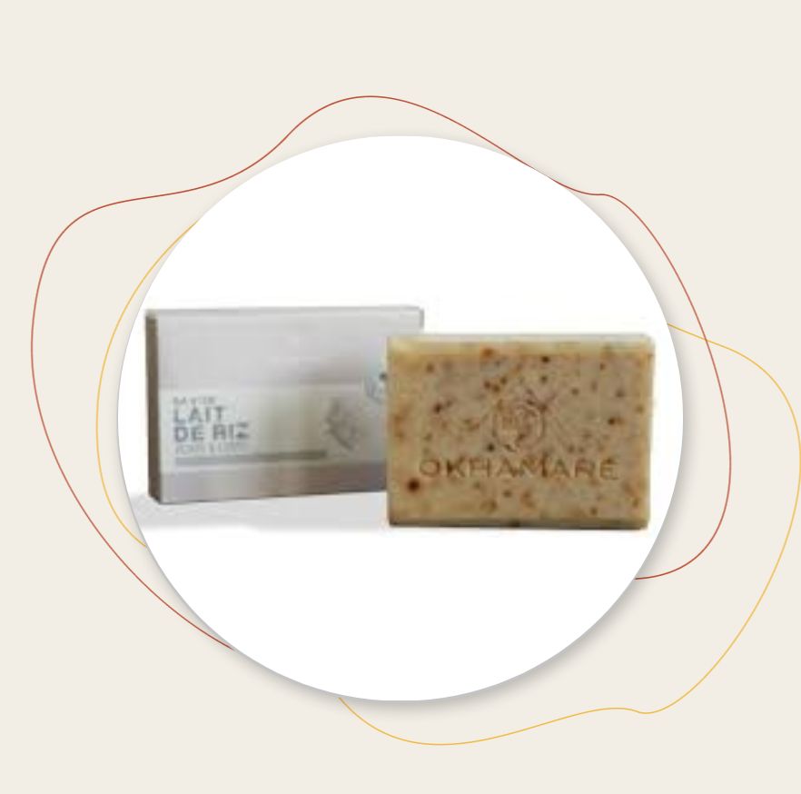 Savon Lait de riz visage & corps Okhamaré
