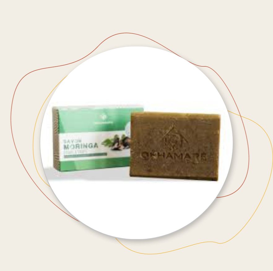 Savon Moringa visage & corps Okhamaré
