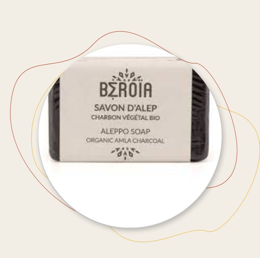 Savon d'Alep charbon végétal Bio Beroia