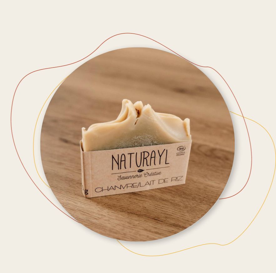 Savon Chanvre/Lait de riz