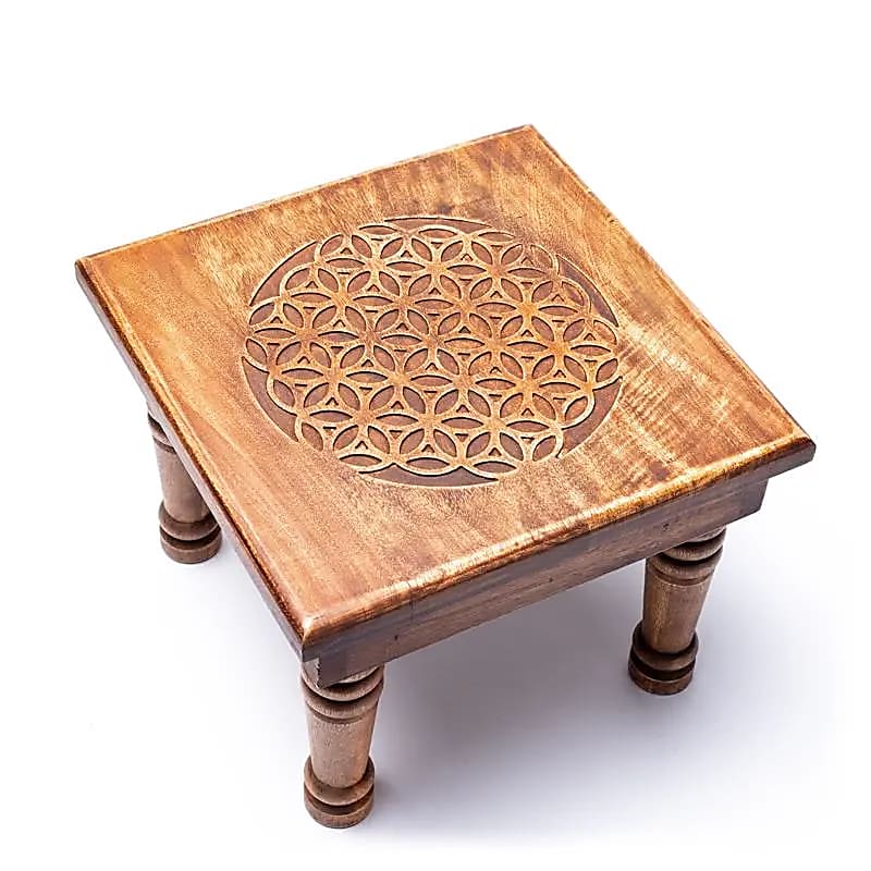 Table d’Appoint 30x30x23 – Symbole de Vie et Harmonie