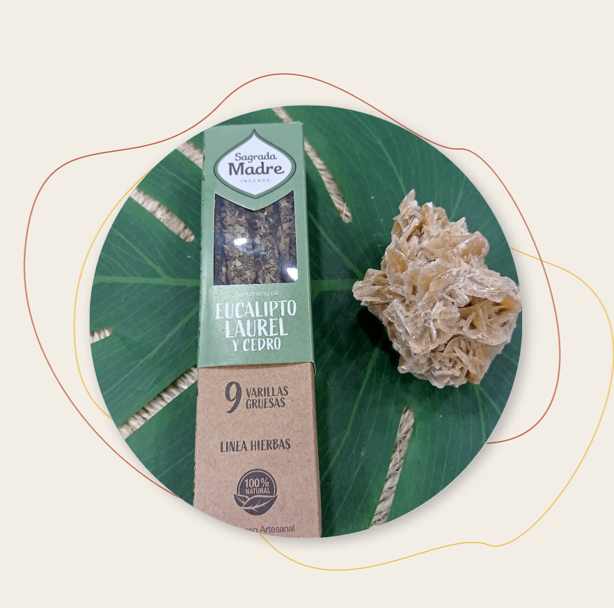 Encens naturel eucalyptus laurier sagrada madre