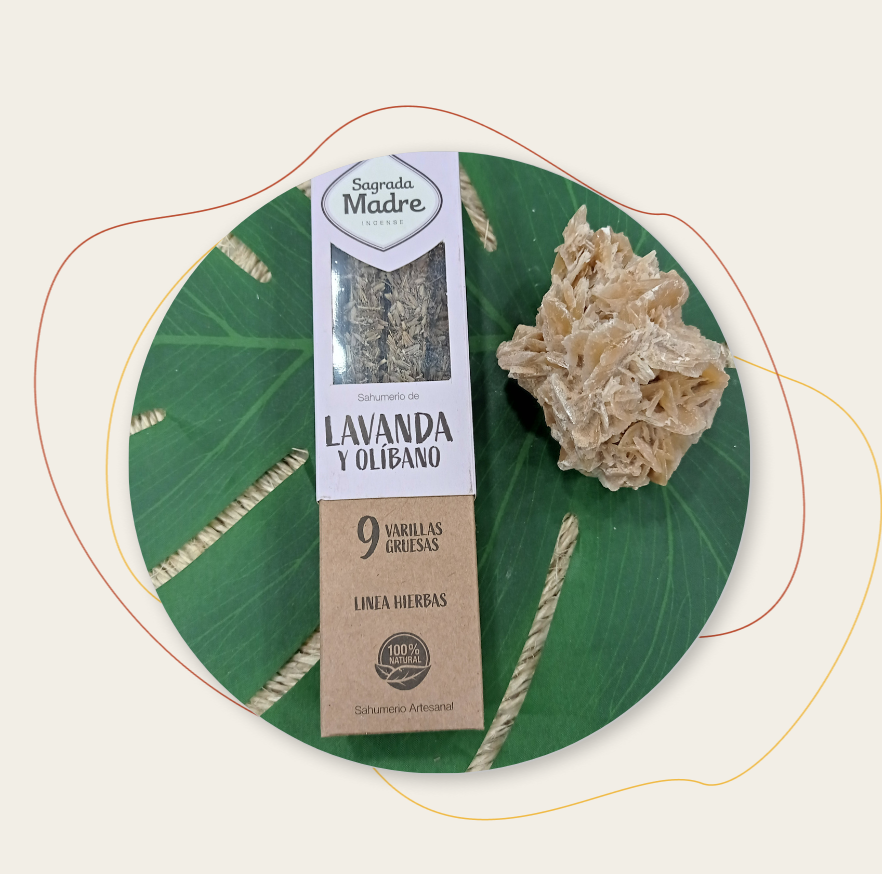Encens Naturel Fleure de Lavande & Oliban - Sagrada Madre