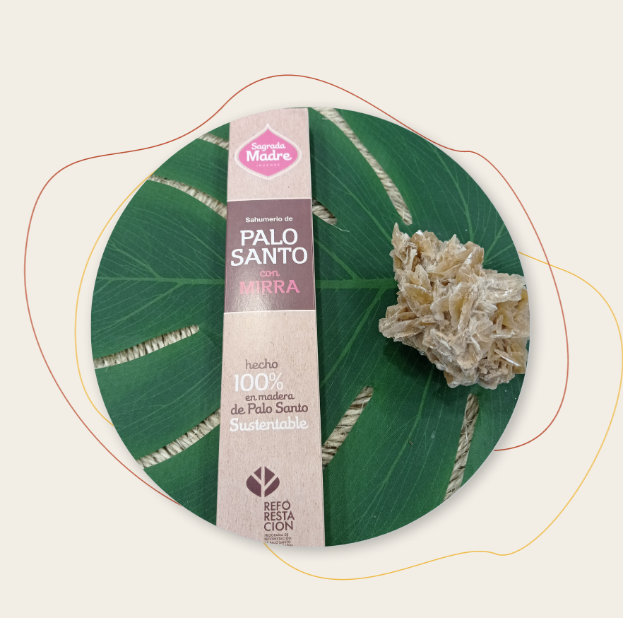 Encens Naturel palo santo Myrrhe - Sagrada Madre