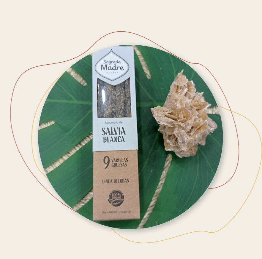 Encens Naturel Sauge Blanche - Sagrada Madre