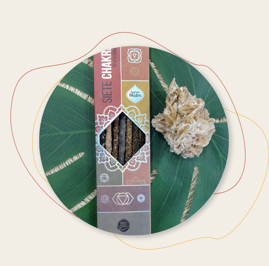Encens naturel sept chakras sagrada madre