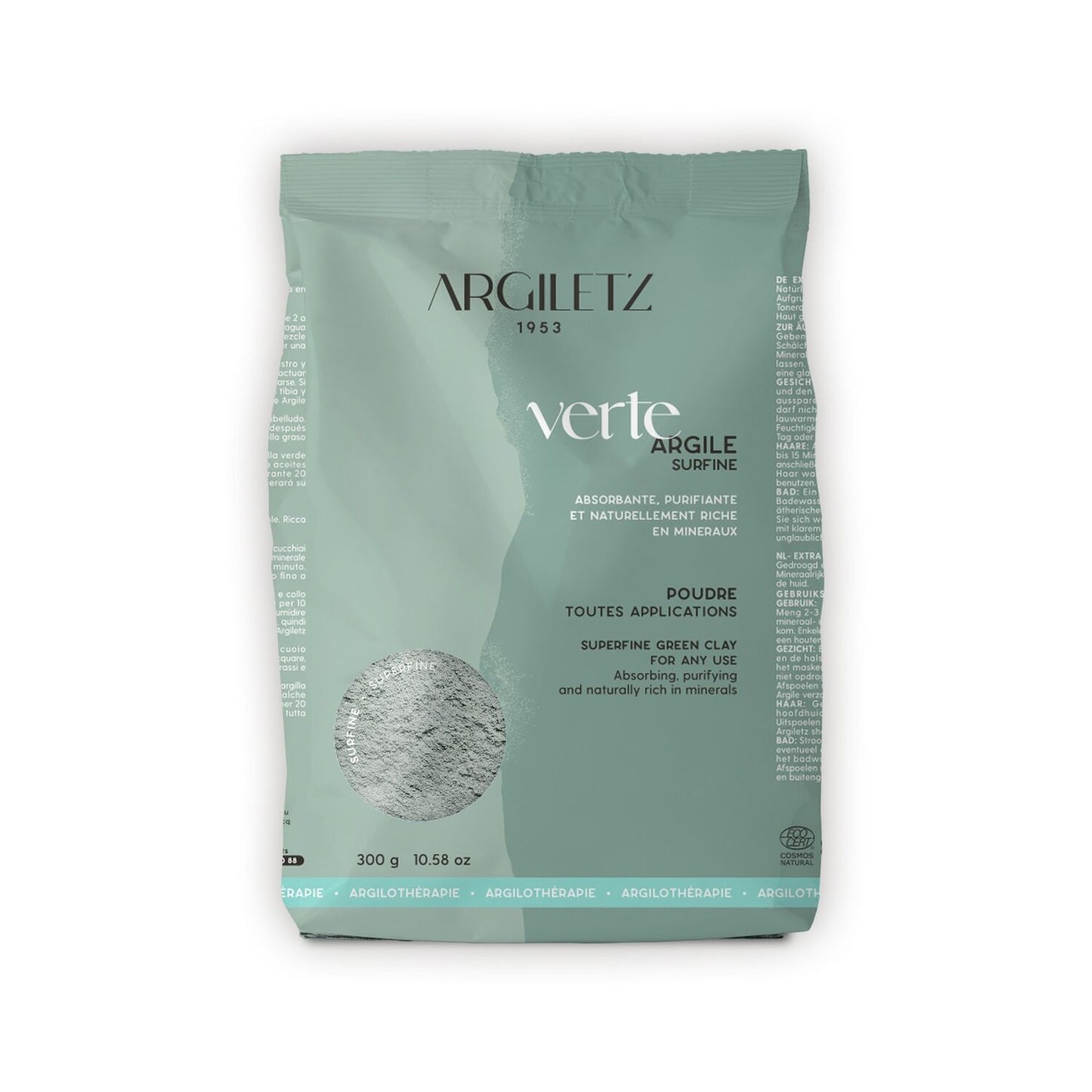 Argile Verte Argiletz - Soin Naturel Purifiant