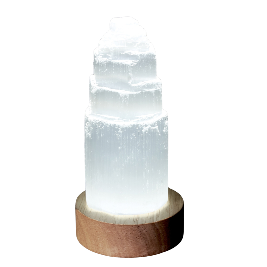 Petite lampe de bureau USB Sélénite