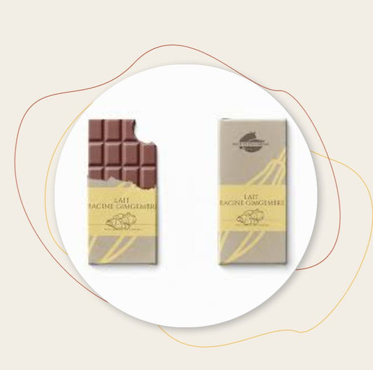 Tablettes de Chocolat Signature Mille et une cabosses - Racine de Gingembre