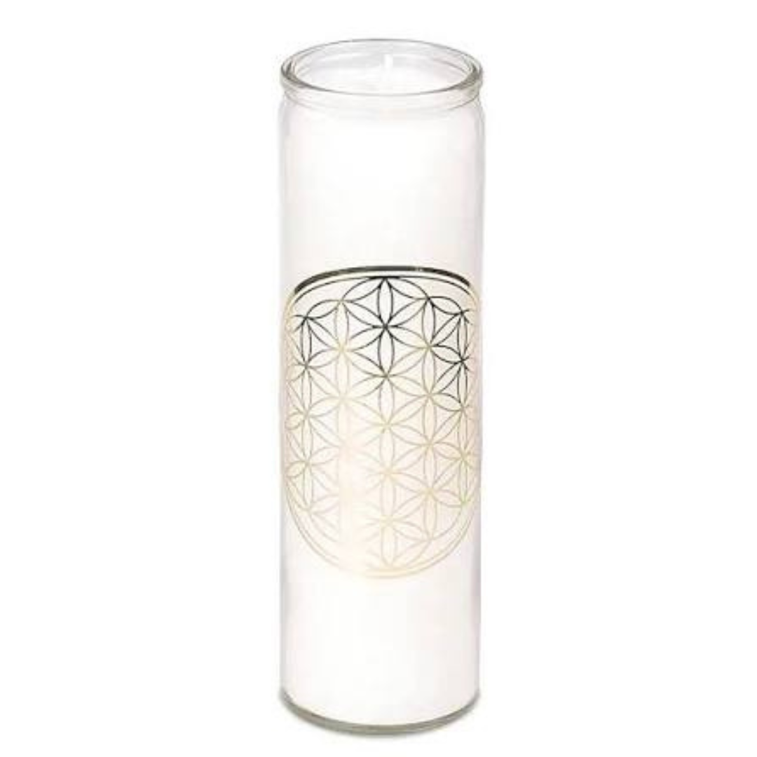 Bougie Fleur de Vie - Yogi, Yogini Naturals - 100h