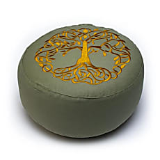 Coussin de méditation Arbre de vie coton BIO (OCS)