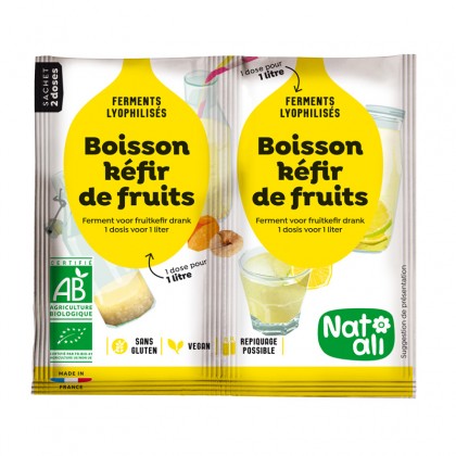 Kéfir de fruit en Poudre - Probiotique Naturel