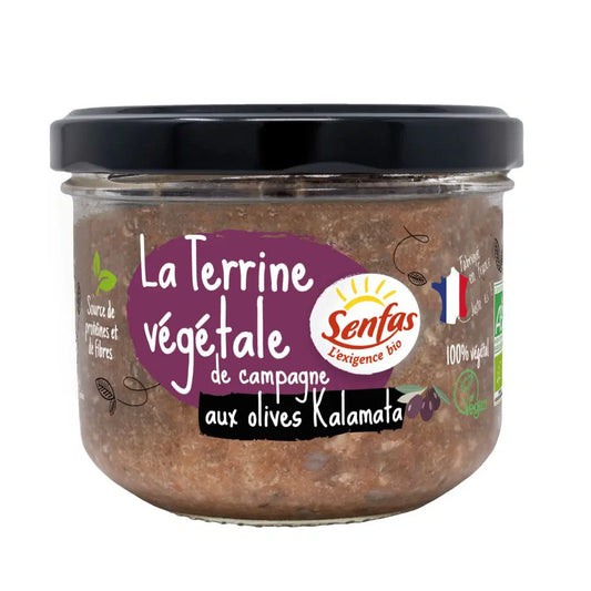 Terrine Végétale aux Olives Kalamata - Senfas