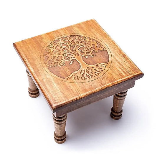 Table d’Appoint 30x30x23 – Symbole de Vie et Harmonie